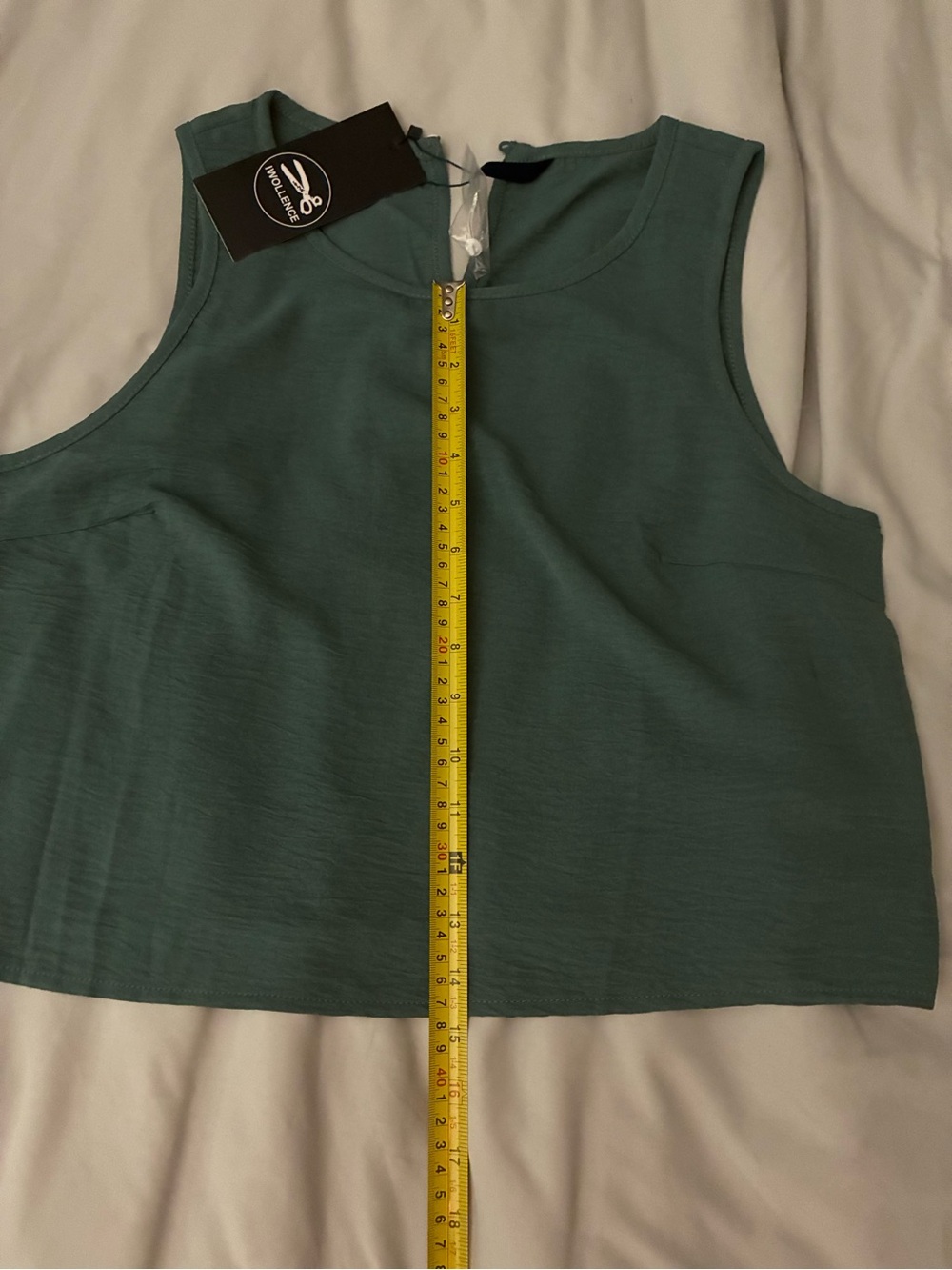 Sleeveless Wide-Leg 2 Piece in blue/green - Picture 5 of 7